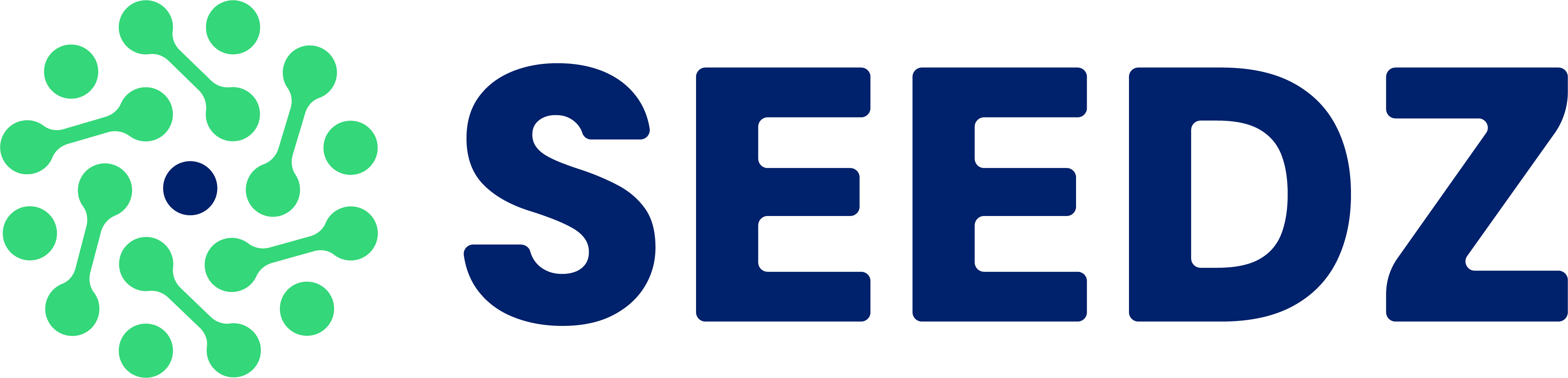 Página inicial da Central de Ajuda de Seedz Atendimento